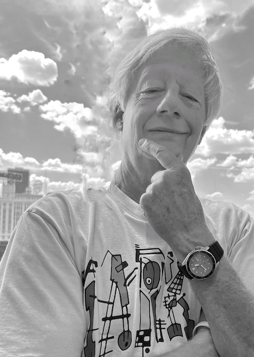 David Sutter — author of The Hustled, dramatic studio portrait