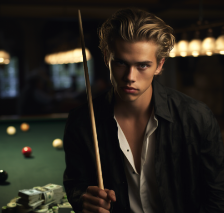 Cav — Teen Outcast Turned Pool Mastermind in The Hustled